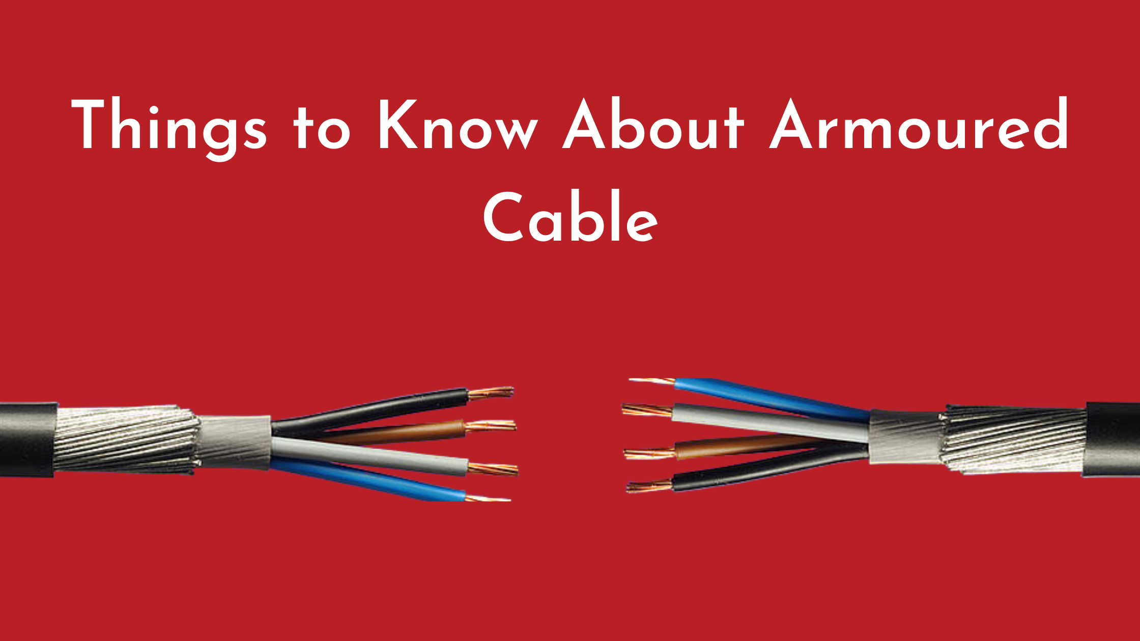 what is an armoured cable